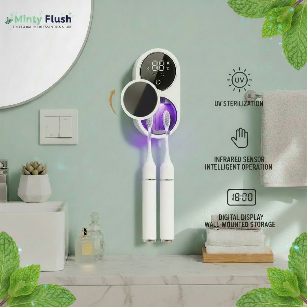 Minty Flush UV feature image with mint leaves